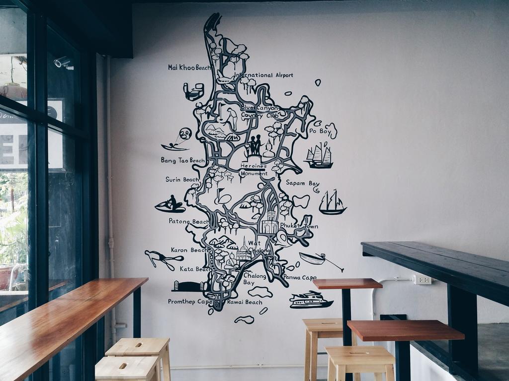 Bed Hostel Phuket Ngoại thất bức ảnh
